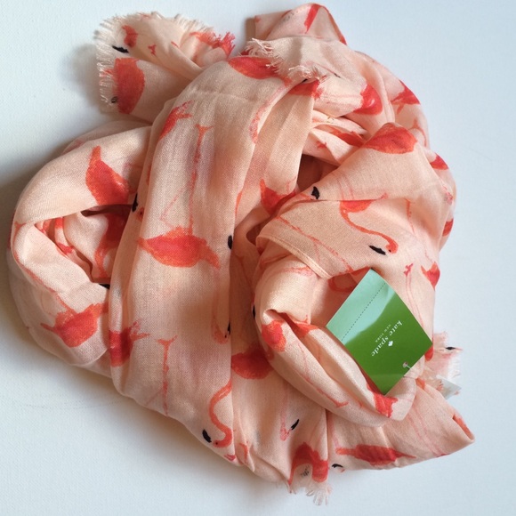 💥FLASH SALE💥Kate Spade flamingo scarf - Picture 4 of 4