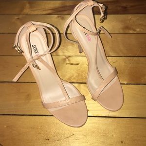 Tan JustFab Pumps