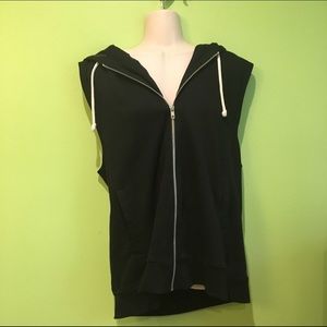❗️Sleeveless Black Hoodie