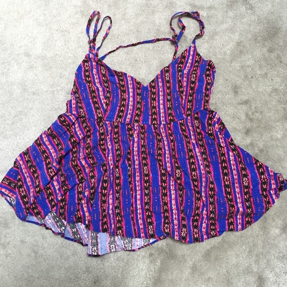 Multicolored Forever 21 Tank - Picture 1 of 2