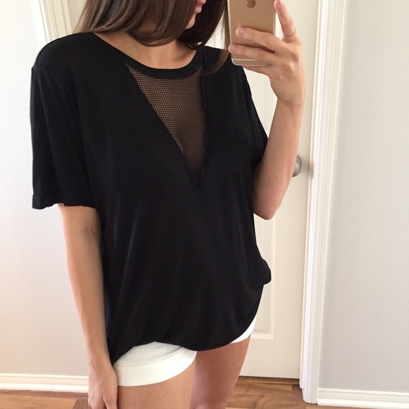 Black V Grid Top - Picture 3 of 4