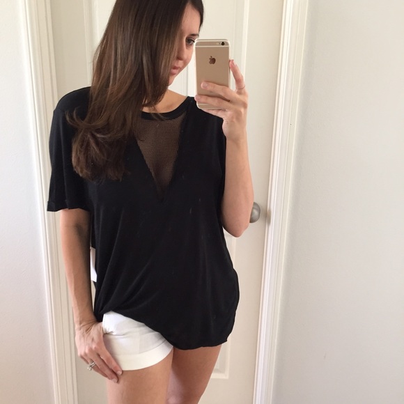 Black V Grid Top - Picture 4 of 4