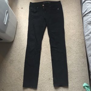 American Eagle black skinny jeans - size 10