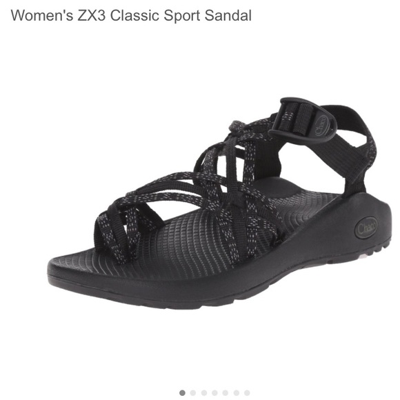ISO black chacos