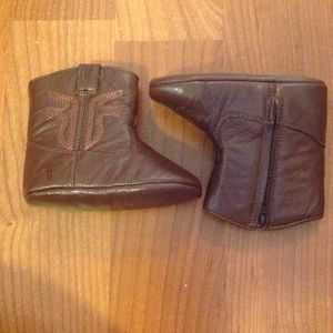Never worn baby Frye boots size 4
