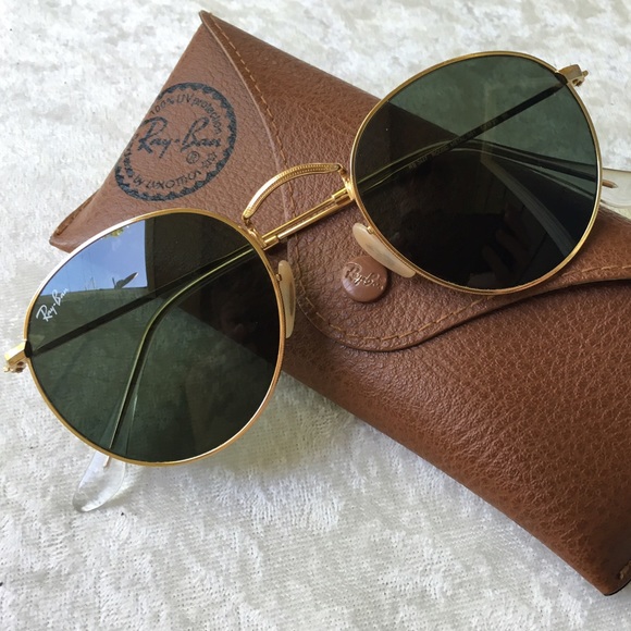 Ray-Ban Lennon Round Rim Sunglasses Model RB3447