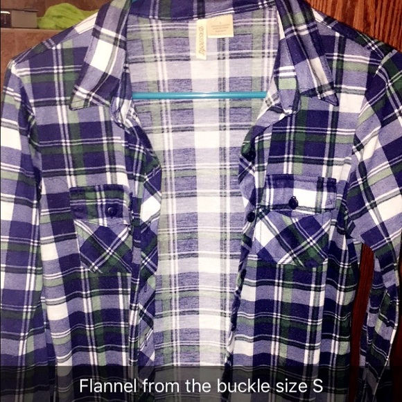 Flannel from the buckle