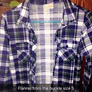 Flannel from the buckle