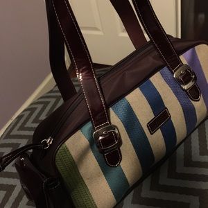 FIRM price. Longchamp satchel bag. Multicolor.