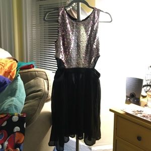 Shiny cute mini dress. Like NEW