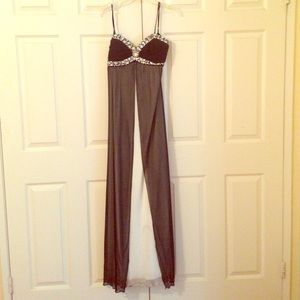 Beautiful Black and White Formal Dress