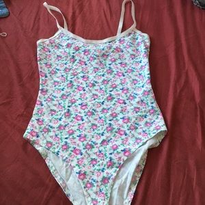 Floral bodysuit