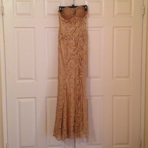 Gorgeous Gold Formal Mermaid Dress