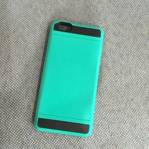 Teal card iPhone 6 Plus case