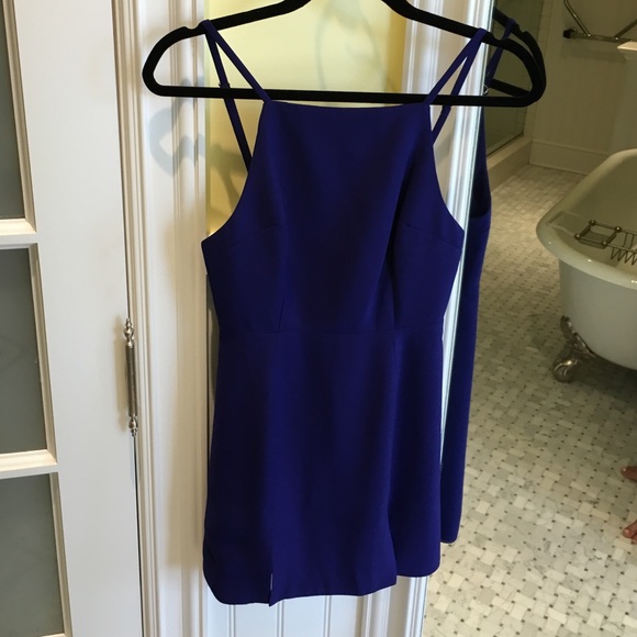 NEW Bec & Bridge Royal Blue Mini Dress NWOT - Picture 3 of 4