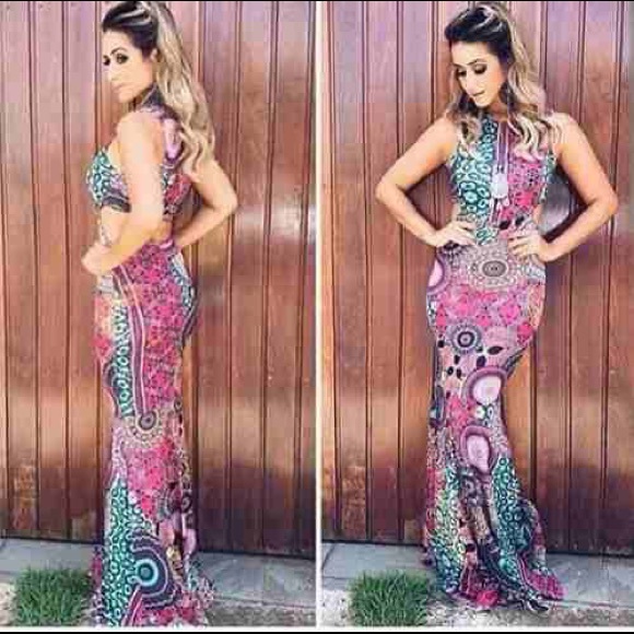 Boutique Dresses & Skirts - 🎀LAST ONE Mandala Mermaid Dress