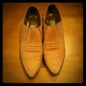 Vintage low cowboy booties