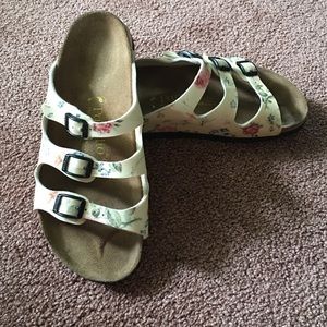 Papillo by Birkenstock Florida sandals-Floral