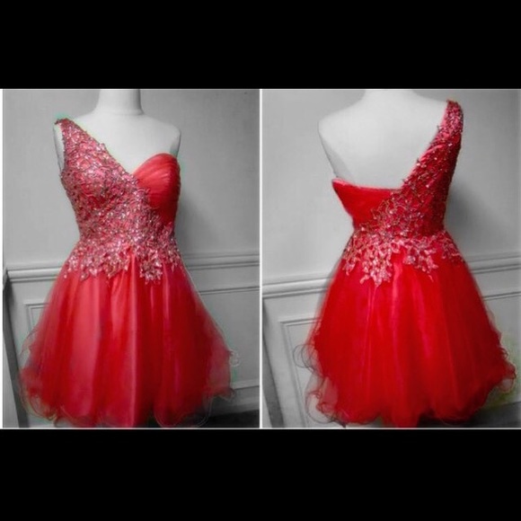 Sherri Hill homecoming dress!!⚠️⚠️⚠️SOLD⚠️⚠️⚠️ - Picture 1 of 4