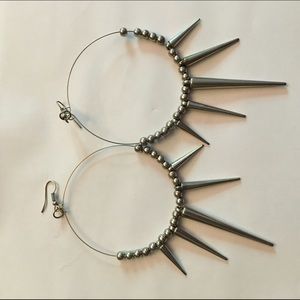 Earrings spiked