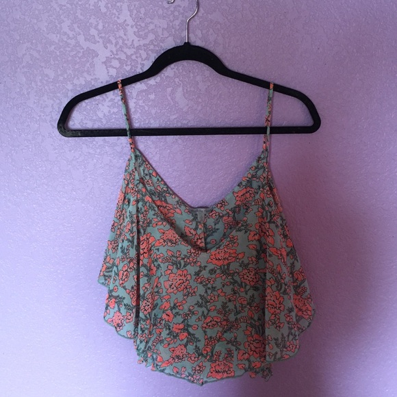 Charlotte Russe Cropped tank top