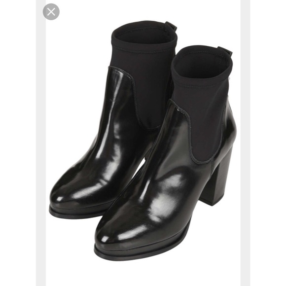 Topshop neoprene boots