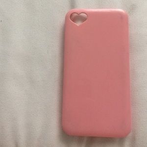 Baby Pink Heart iPhone 4s Case