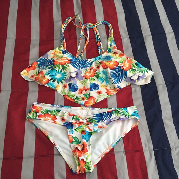 two piece swim suit
