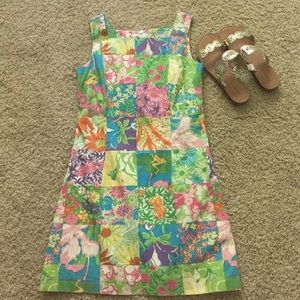 Vintage Lilly Patchwork shift dress