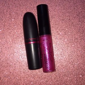 MAC Viva Glam Miley Cyrus Lipstick and Lipglass