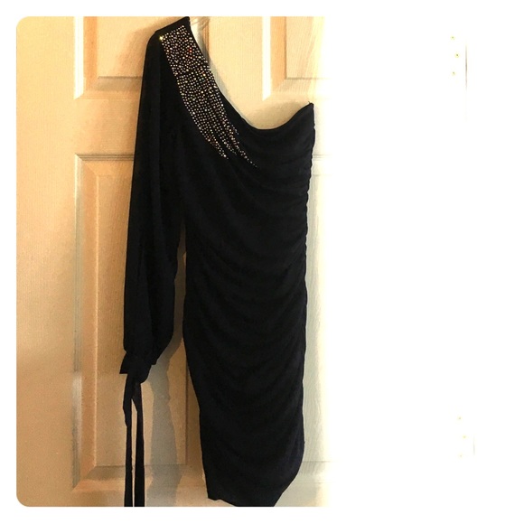 Navy cocktail dress.  Never worn!