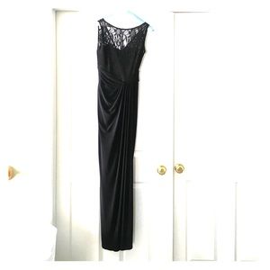 Black floor length formal