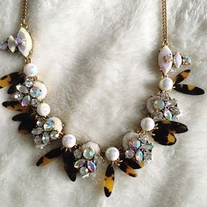 J. Crew Mixed Tortoise Necklace