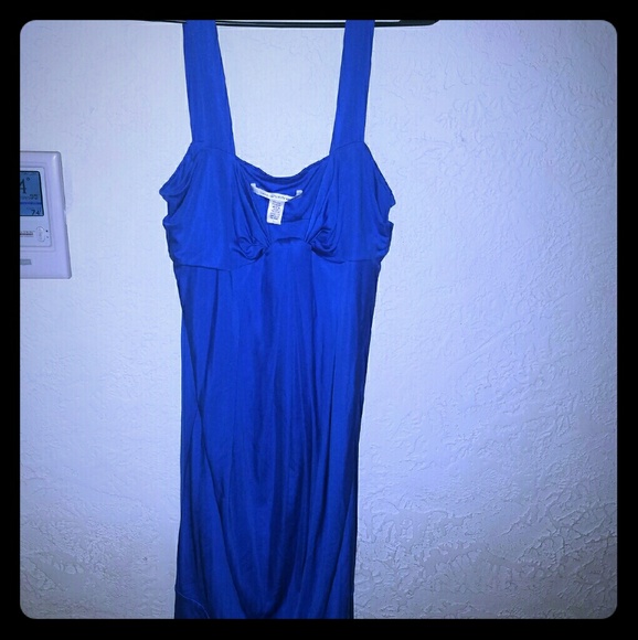 Blue DVF dress - Picture 1 of 1
