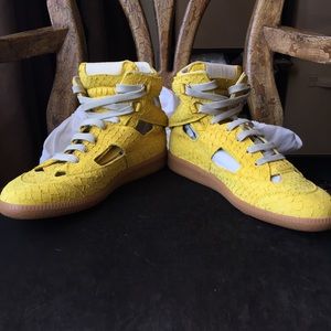 Maison Martin Margiela YELLOW booties