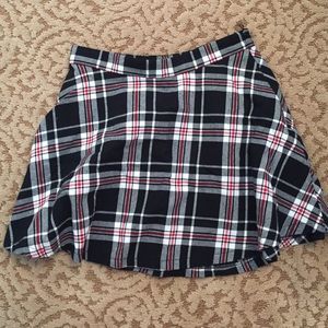Plaid Skirt