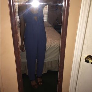 Periwinkle romper ! WORN ONLY ONCE (for picture)