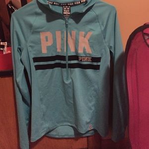 NEW VS Pink Ultimate 1/2 Zip
