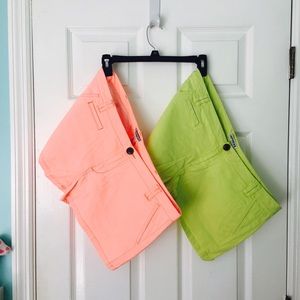 Express Neon shorts