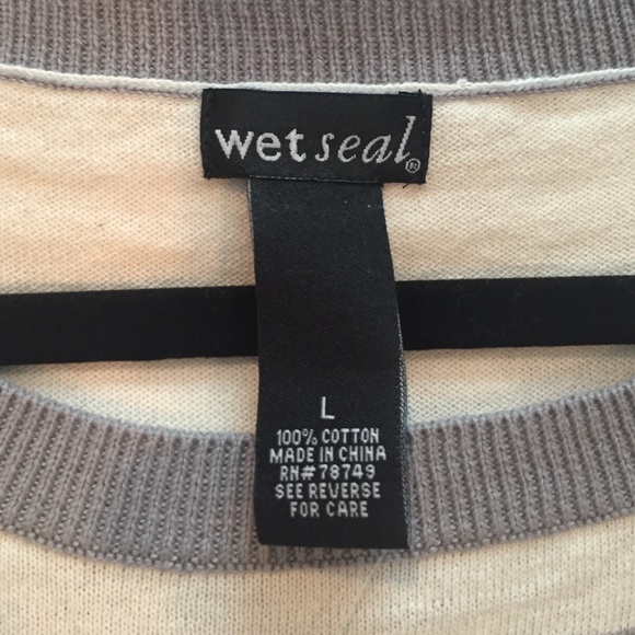 Striped Sequin Sweater - Picture 2 of 4