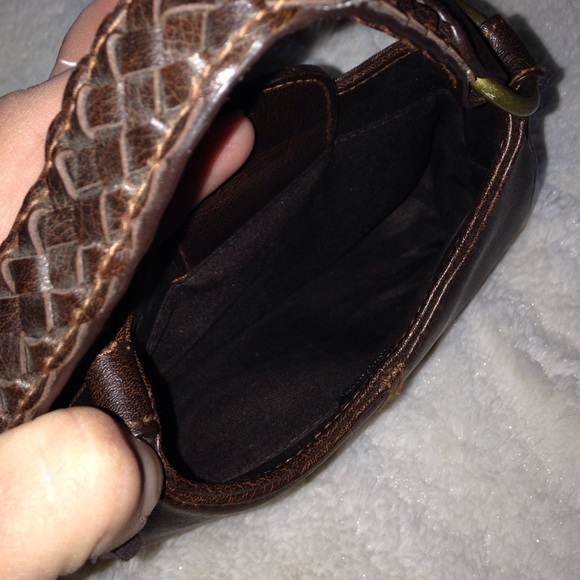 Small brown leather purse - Picture 3 of 3