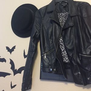 Faux Leather Jacket