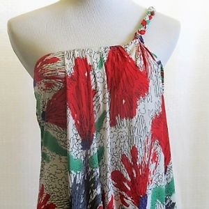 Tbags Los Angeles MISA Draped One Shoulder Top