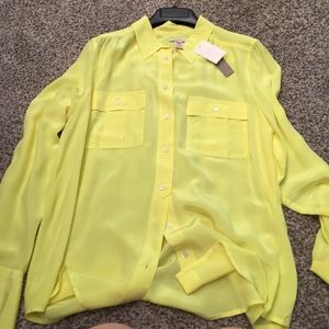 Silk J. Crew Blouse