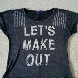 Let's Make Out Urban Tee