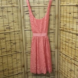 Alice + Olivia peach lace dress Alice + Olivia peach lace dress