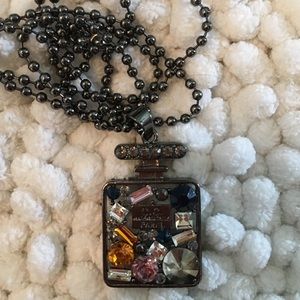 Chanel takeoff necklace x 2 (gold and silver)