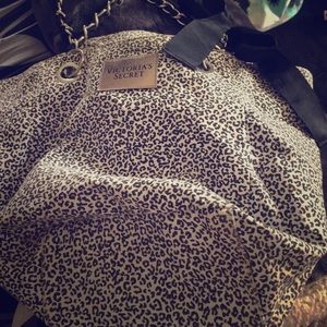 VS cheetah print bag