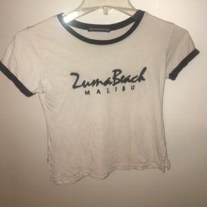 Brandy Melville crop tee