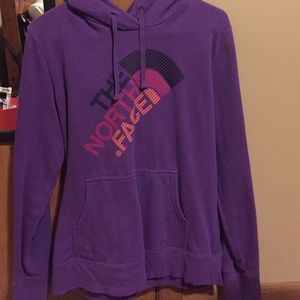 Purple Northface Hoodie